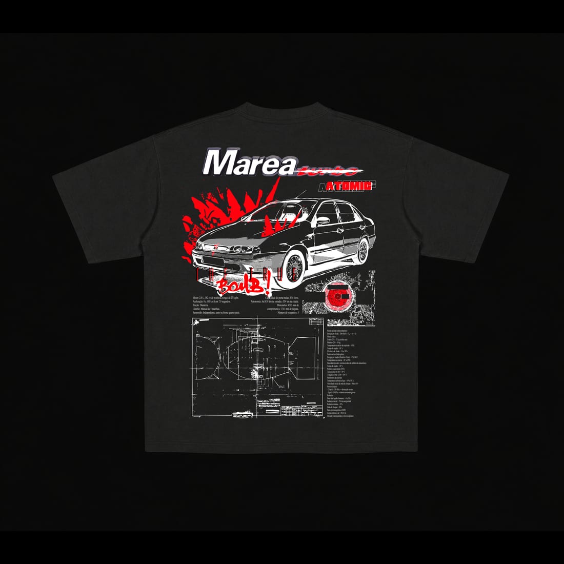 Marea Bomb! — Costas (Preta)